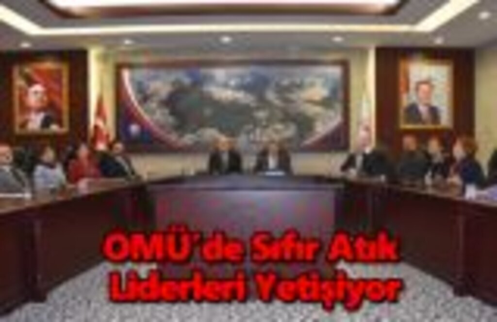 OMÜ’de Sıfır Atık Liderleri Yetişiyor