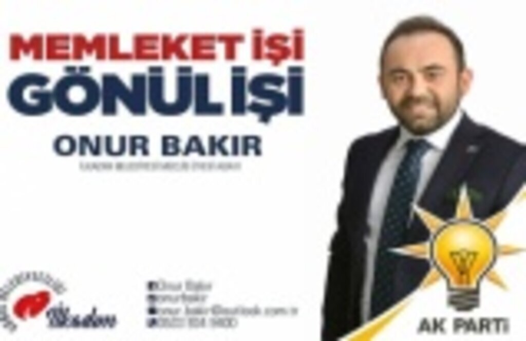Onur Bakır Meclis Üyesi Adayı oldu