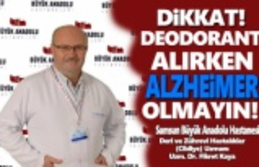 Büyük Anadolu Hastanesi Bildiriyor Deodorant Alırken Dikkat!