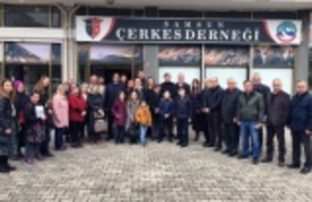 Samsun Çerkez Derneği'nde söyleşi