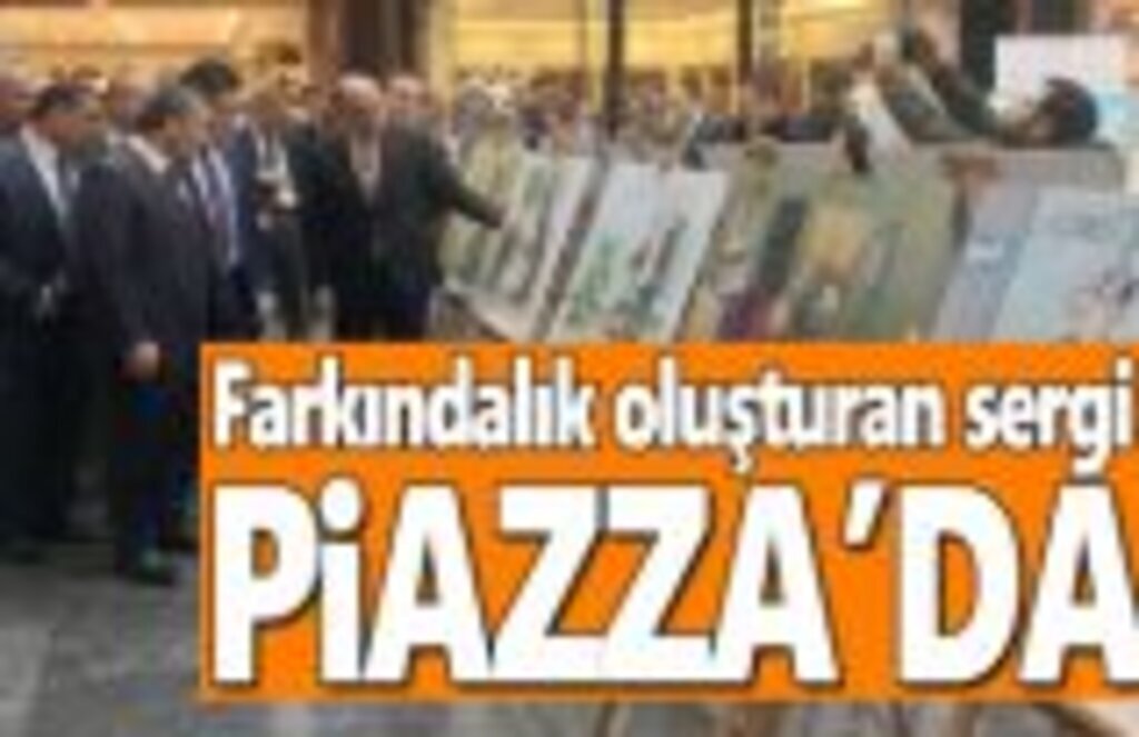Samsun Piazza’da Organ Bağışı Karikatür Sergisi Açıldı