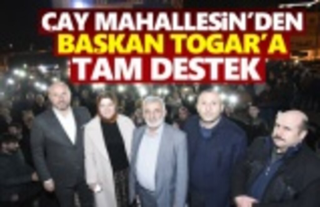 Tekkeköy Çay Mahallesinde Togar Sevgisi