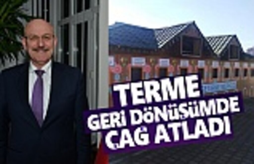 Terme’de 3 yılda 7,5 milyonluk tasarruf