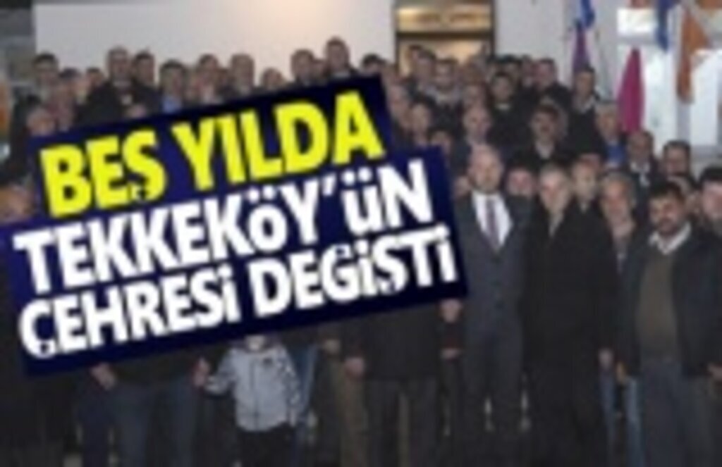 Togar, Tekkeköy’ü Birlikte Yönettik Yine Birlikte Yöneteceğiz