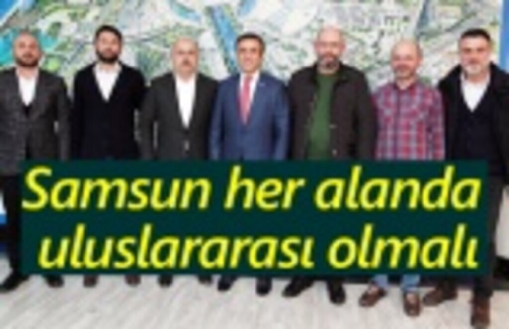 Uluslararası Öğrenci Derneği yöneticileri Canik'te