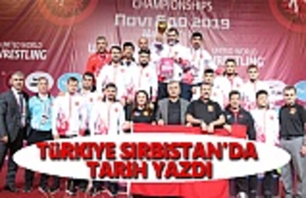 18 Madalya Kazanan Türkiye Sırbistan'da Tarih Yazdı