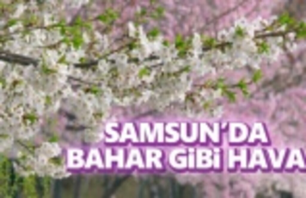 9 Mart Cumartesi Samsun Hava Durumu