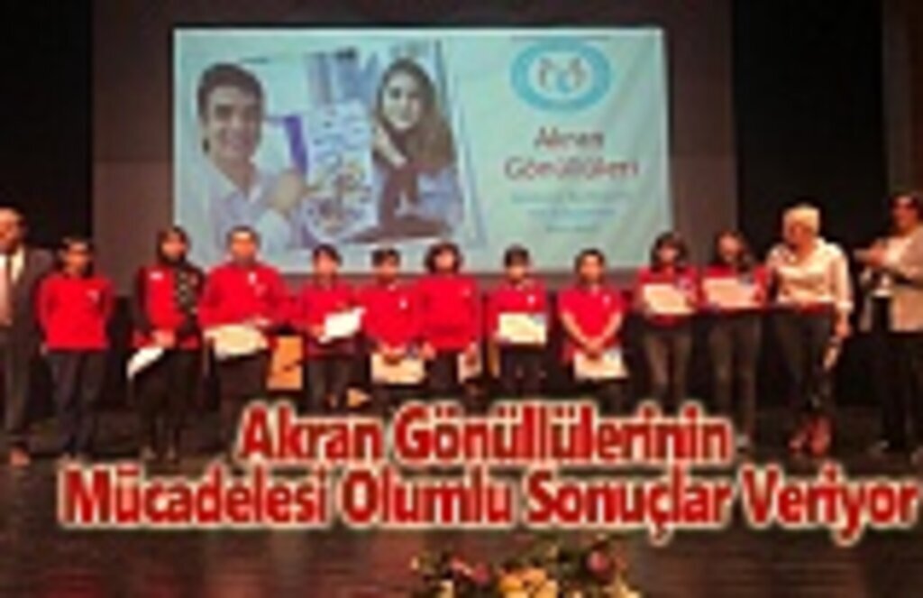 Akran Gönüllülerinin Mücadelesi Olumlu Sonuçlar Veriyor