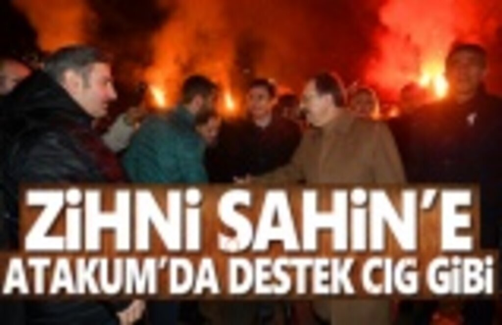 Atakum'da Zihni Şahin'e Destek Çığ Gibi