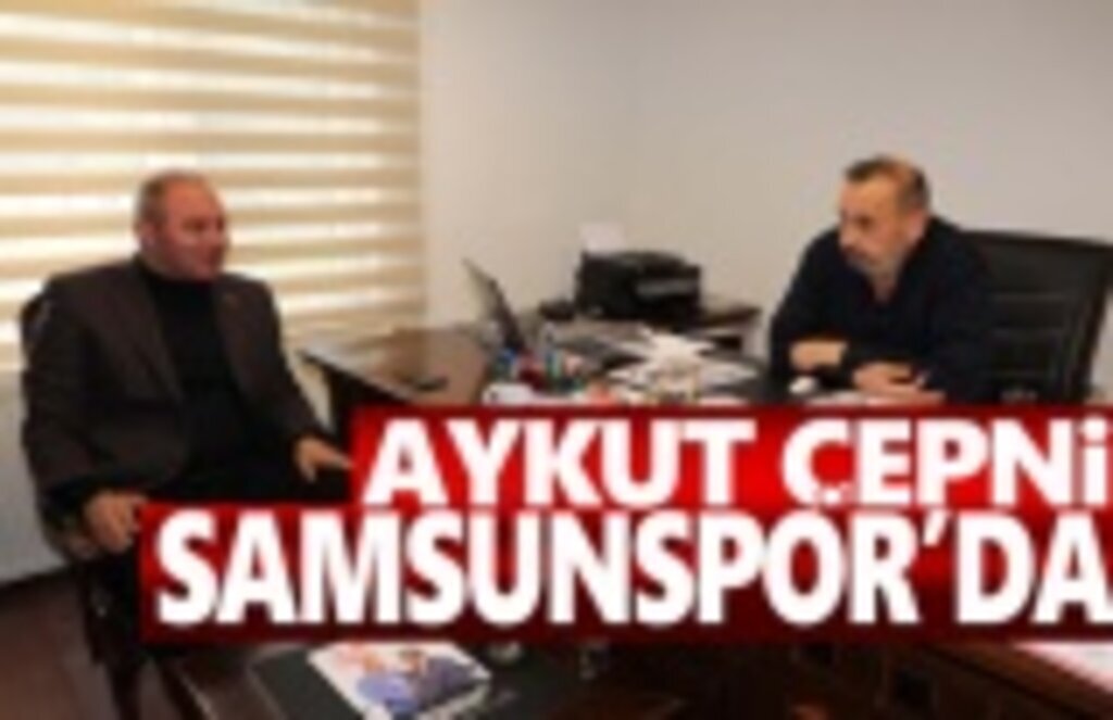 Aykut Çepni Samsunspor'u ziyaret etti