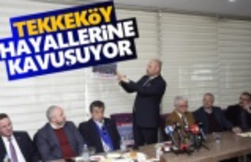 Başkan Togar, Tekkeköy Hayallerine Kavuşuyor