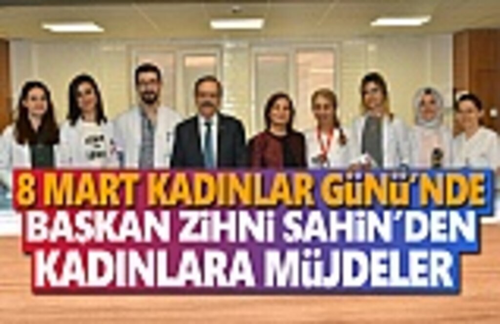 Başkan Zihni Şahin'den Kadınlara Müjdeler