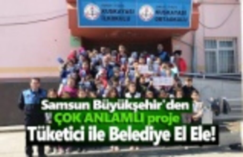 Büyükşehir'den Anlamlı Proje Tüketici ile Belediye El Ele !