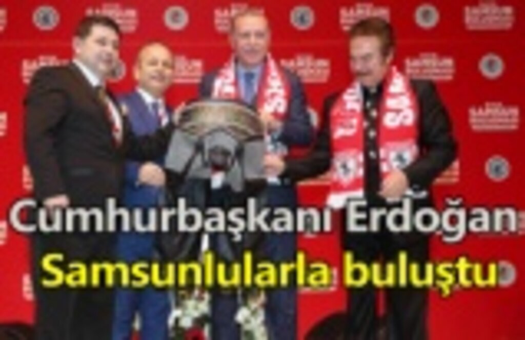 Cumhurbaşkanı Erdoğan, 'Büyük Samsunlular Buluşması'na katıldı