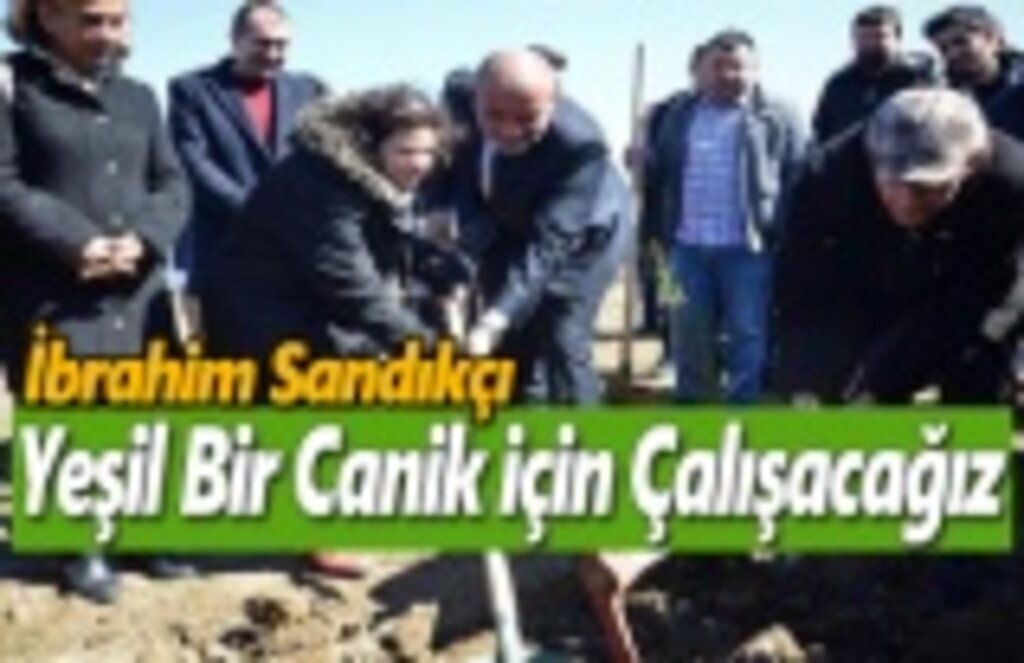 İbrahim Sandıkçı, Yeşil Bir Canik İçin Çalışacağız