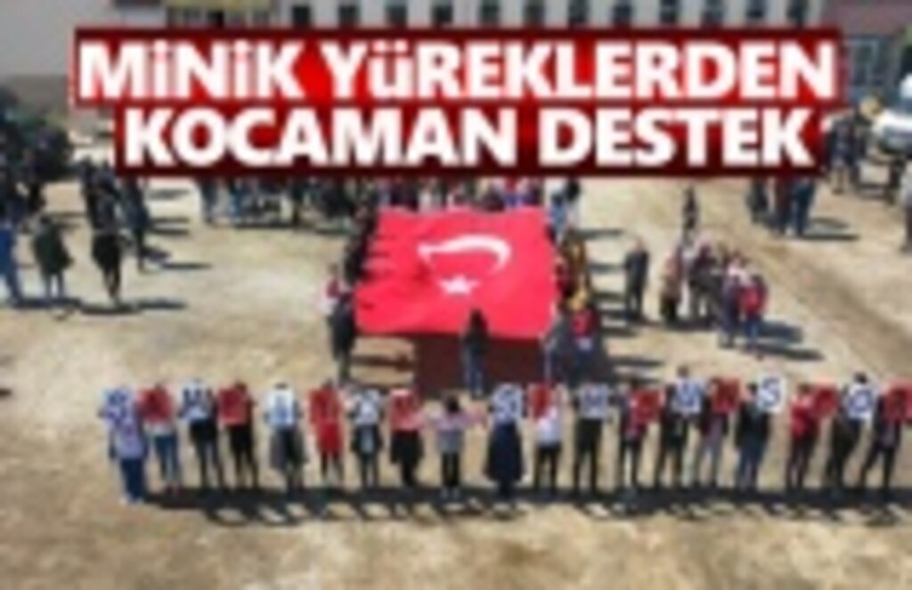 Minik Yüreklerden Samsunspor'a Destek