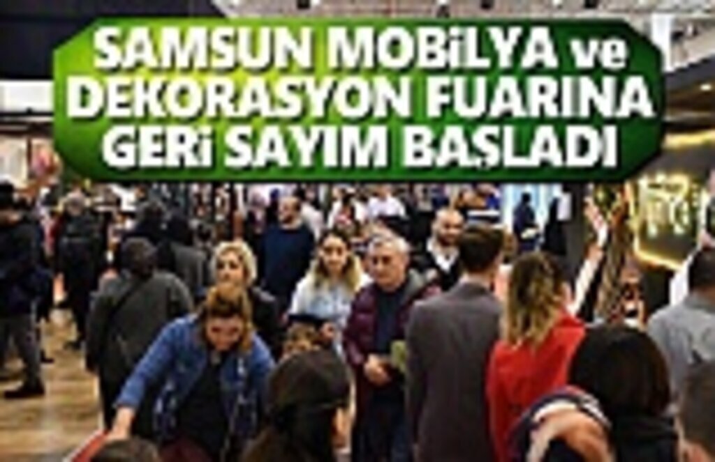 Samsun Mobilya Fuarı Yarın Kapılarını Açıyor