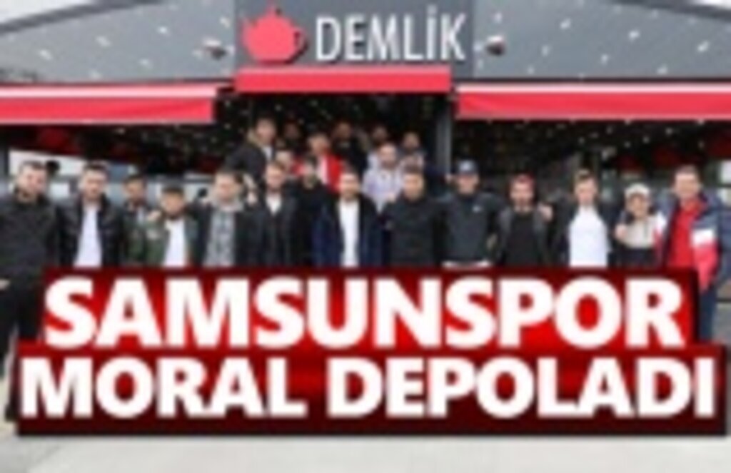 Samsunspor Moral Kahvaltısında