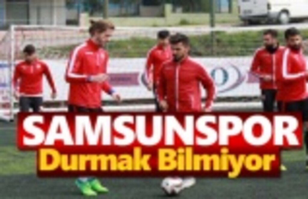 Samsunspor Sıkı Çalışıyor