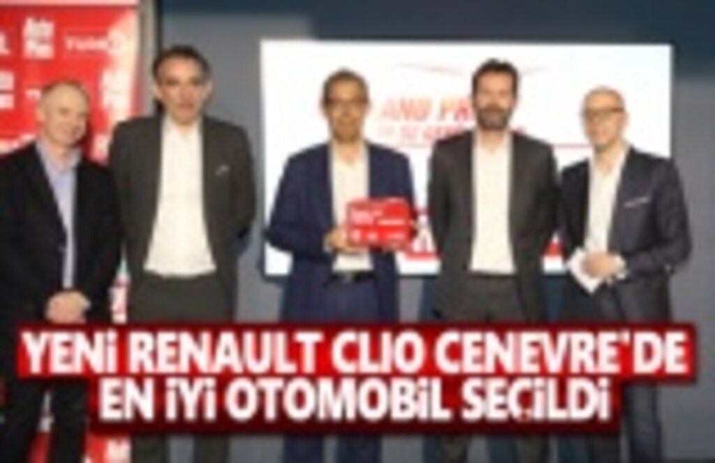 Yeni Renault Clıo Cenevre'de En iyi otomobil Seçildi