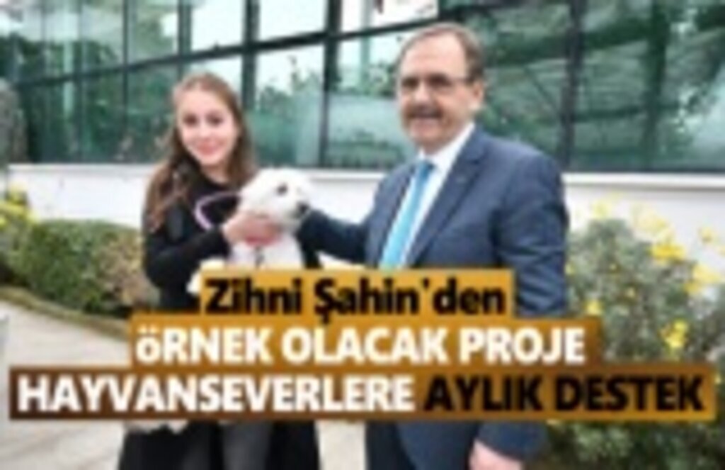 Zihni Şahin'den Örnek olacak proje