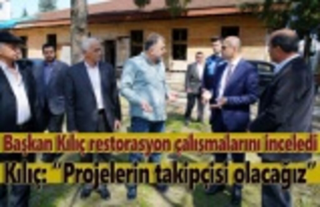 Başkan Ali Kılıç Terme Pazar Camiinde