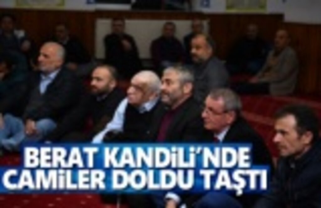 Berat Kandilini coşkuyla kutladık