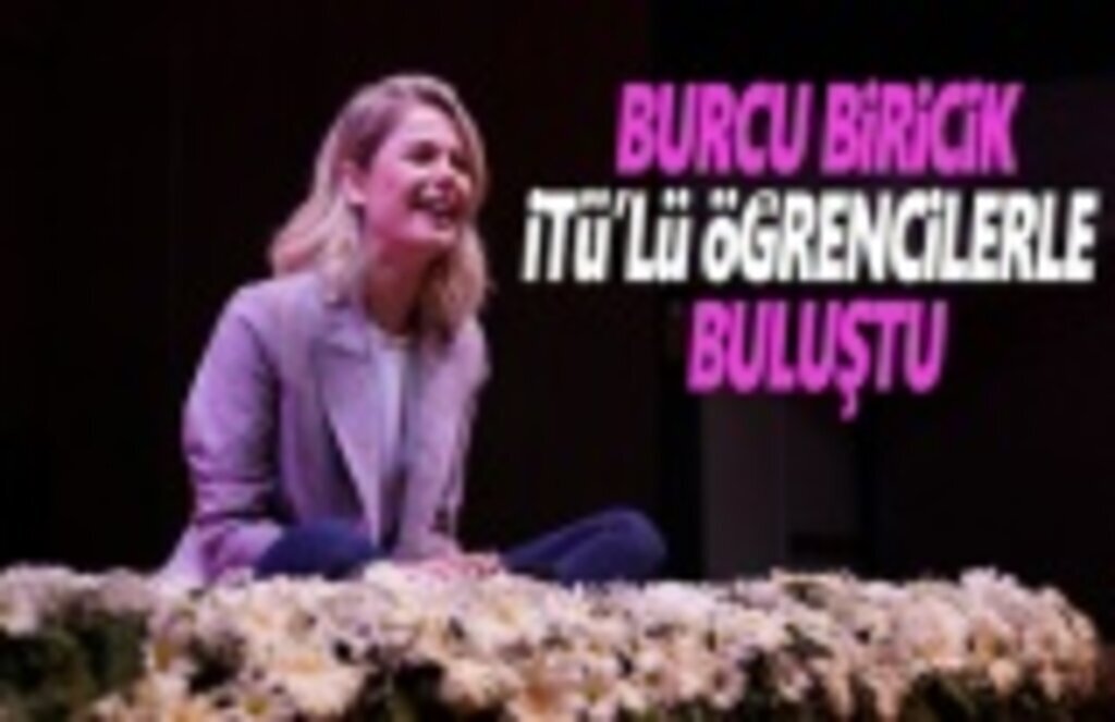 Burcu Biricik, İtü'lü Öğrencilerle Buluştu