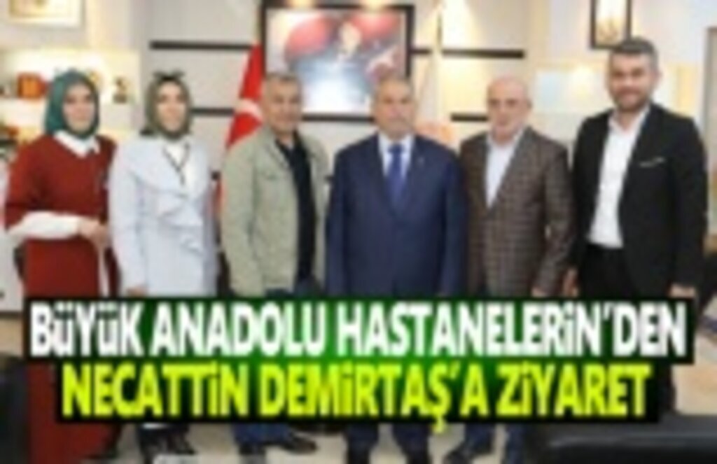 Büyük Anadolu'dan Başkan Demirtaş’a hayırlı olsun ziyareti