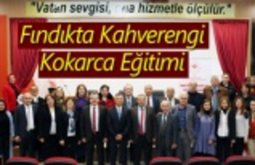 Fındıkta Kahverengi Kokarca Eğitimi