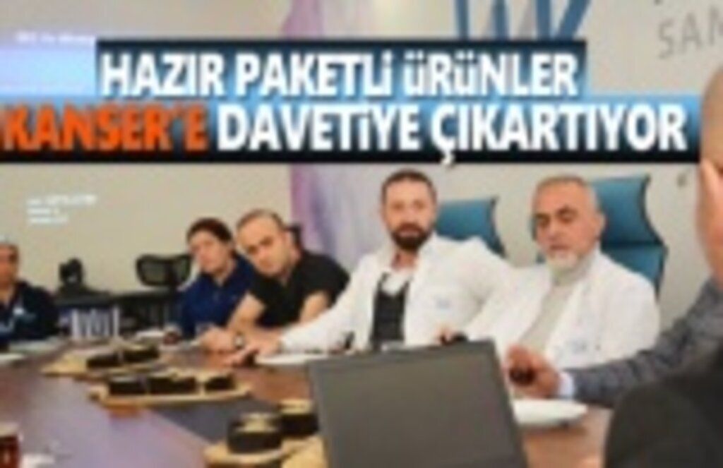 Hazır Paketli Ürünler Kanser Riskini Artırıyor