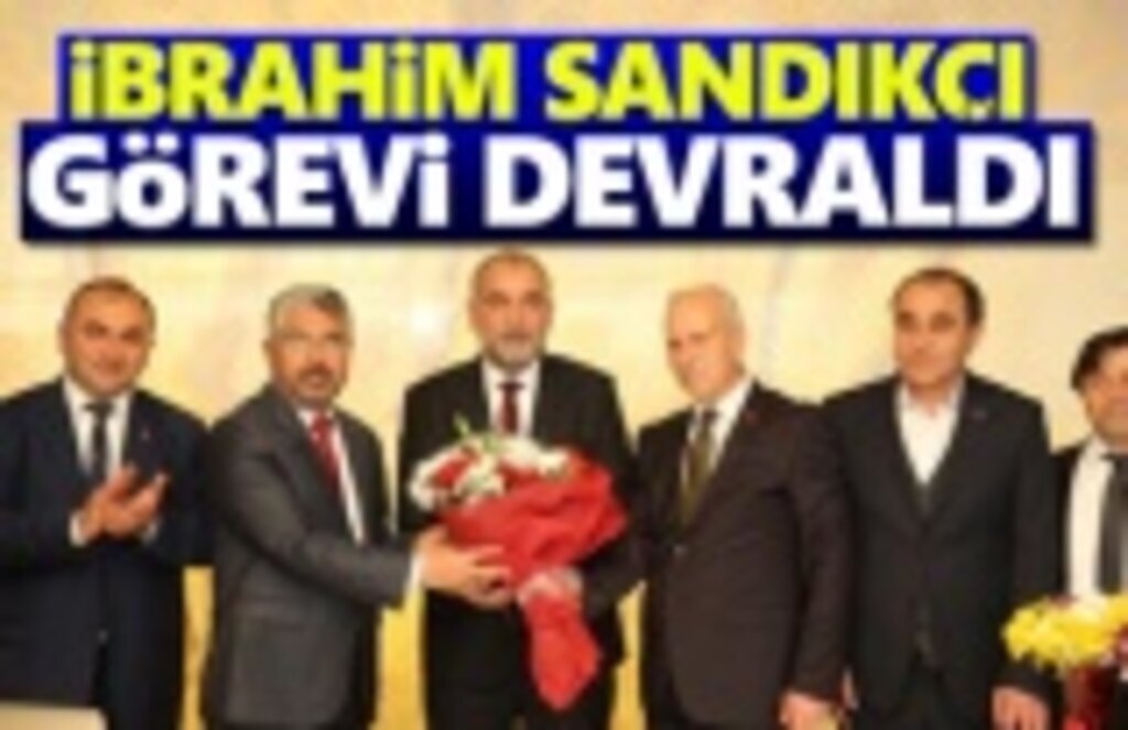 İbrahim Sandıkçı, görevi dualarla devraldı