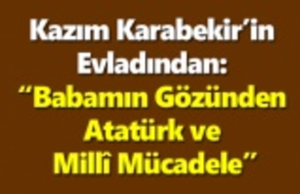 Kazım Karabekir’in kızı Timsal Karabekir Samsun'a geliyor