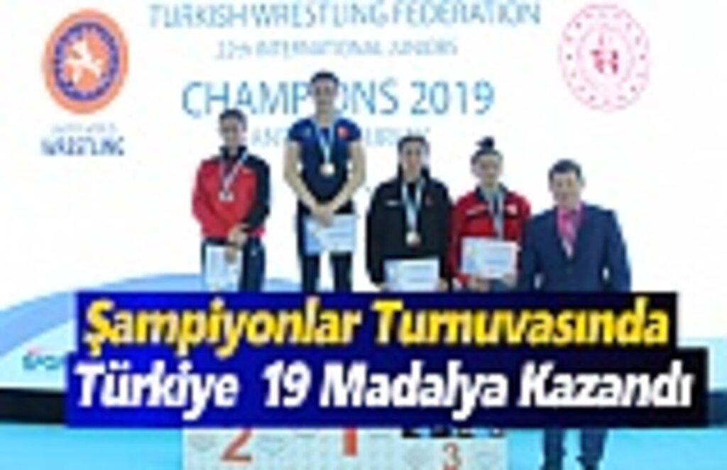 Şampiyonlar Turnuvasında Türkiye 19 Madalya Kazandı