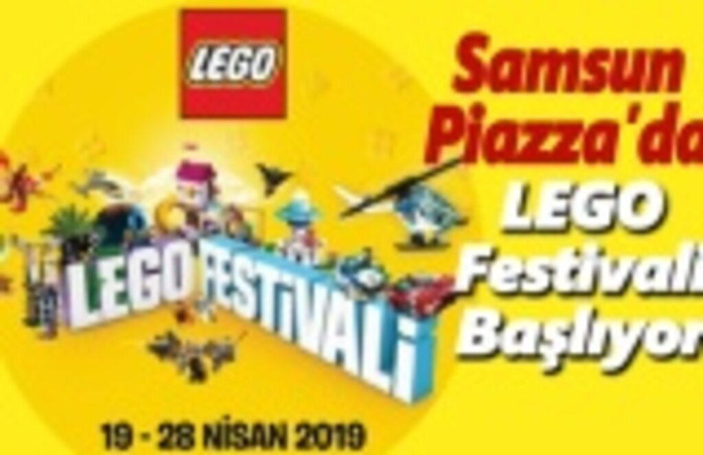 Samsun Piazza’da Lego Festivali başlıyor