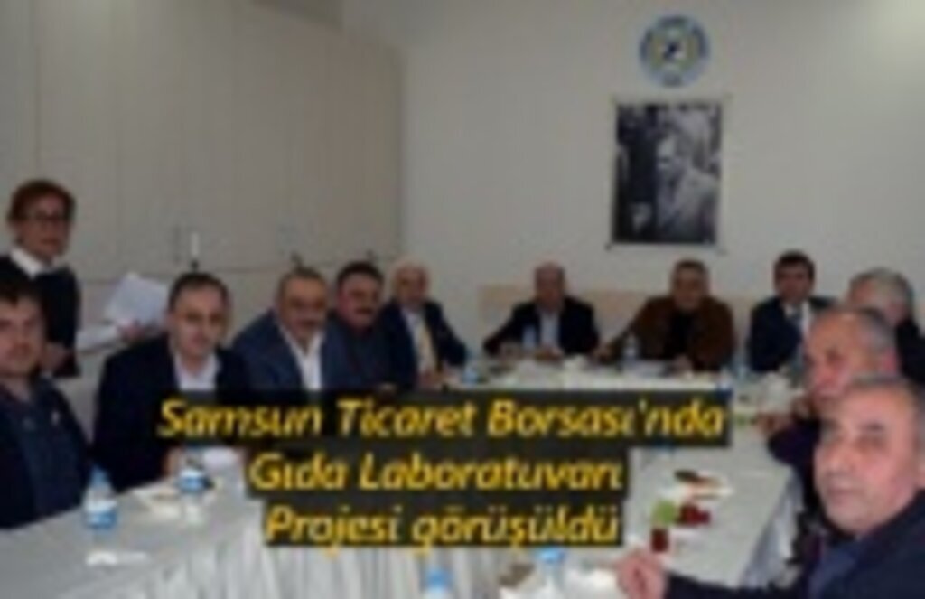 Samsun Ticaret Borsası'nda meclis toplandı