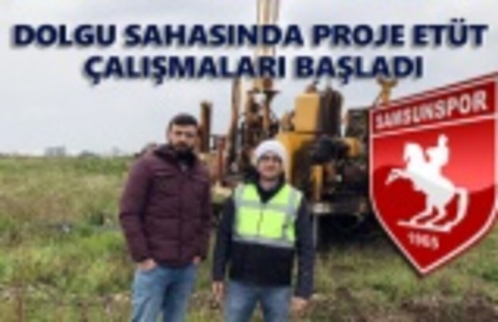 Samsunspor Altyapı Tesisleri proje etüt çalışmaları başladı