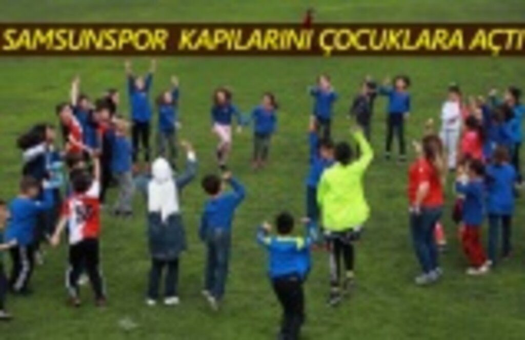 Samsunspor'da 23 Nisan şenliği