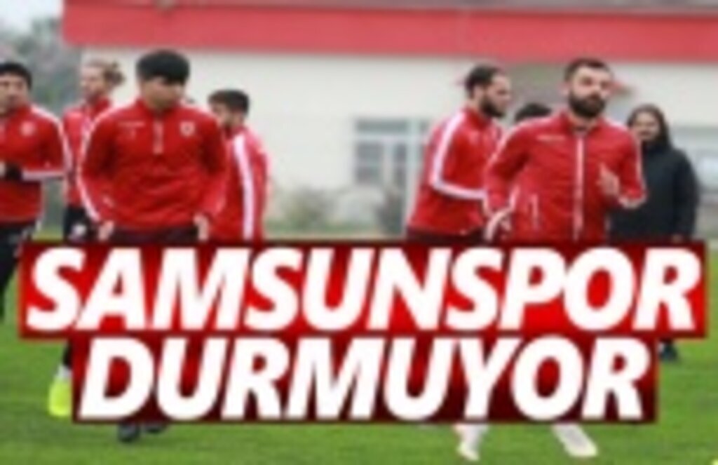 Samsunspor Sıkı Çalışıyor