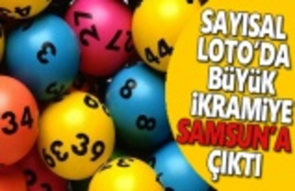Sayısal Loto İkramiyesi Samsun'a Çıktı