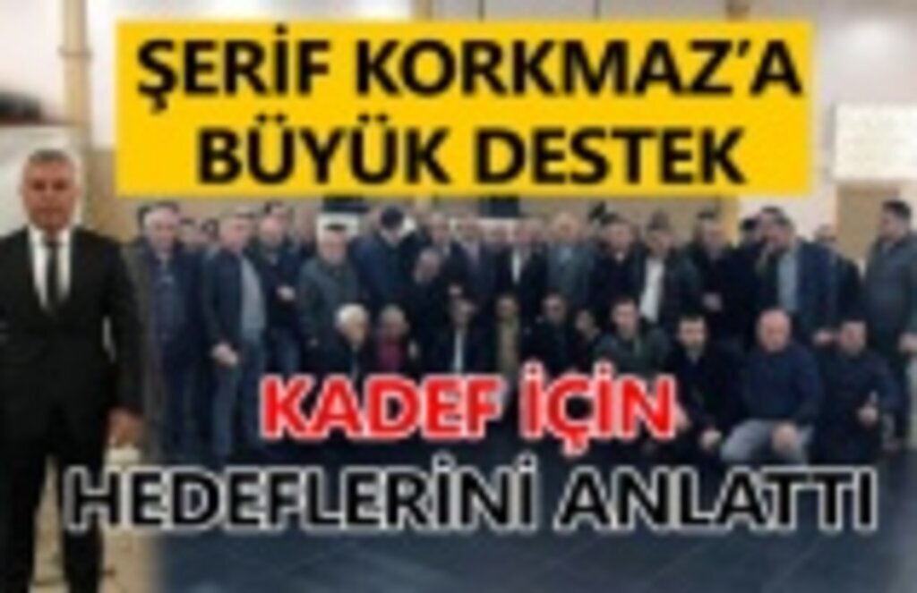 Şerif Korkmaz KADEF için hedeflerini anlattı