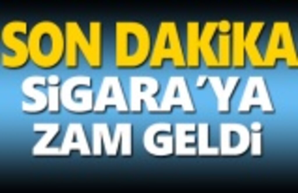 Sigaraya zam geldi... Zamlı Sigara Fiyatları Nedir!