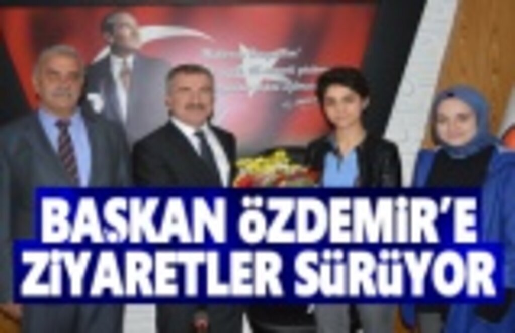 Sivil Toplum örgütlerin'den Başkan Özdemir'e Ziyaret