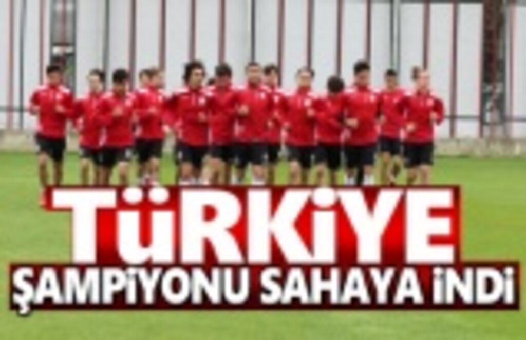 Türkiye Şampiyonu sahaya indi