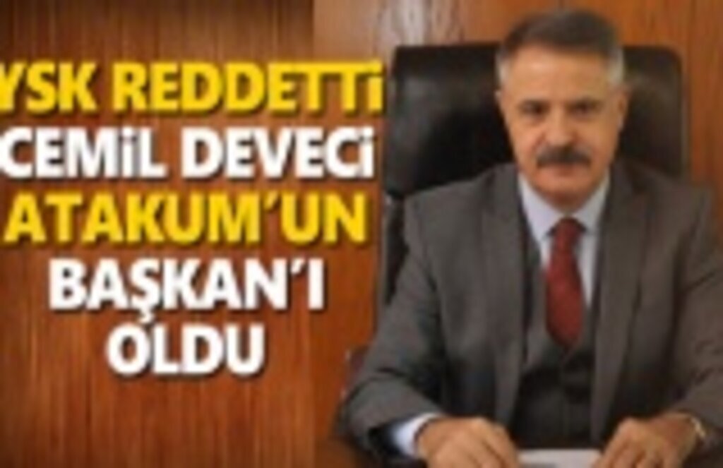 YSK reddetti Atakum'da Cemil Deveci Başkan oldu