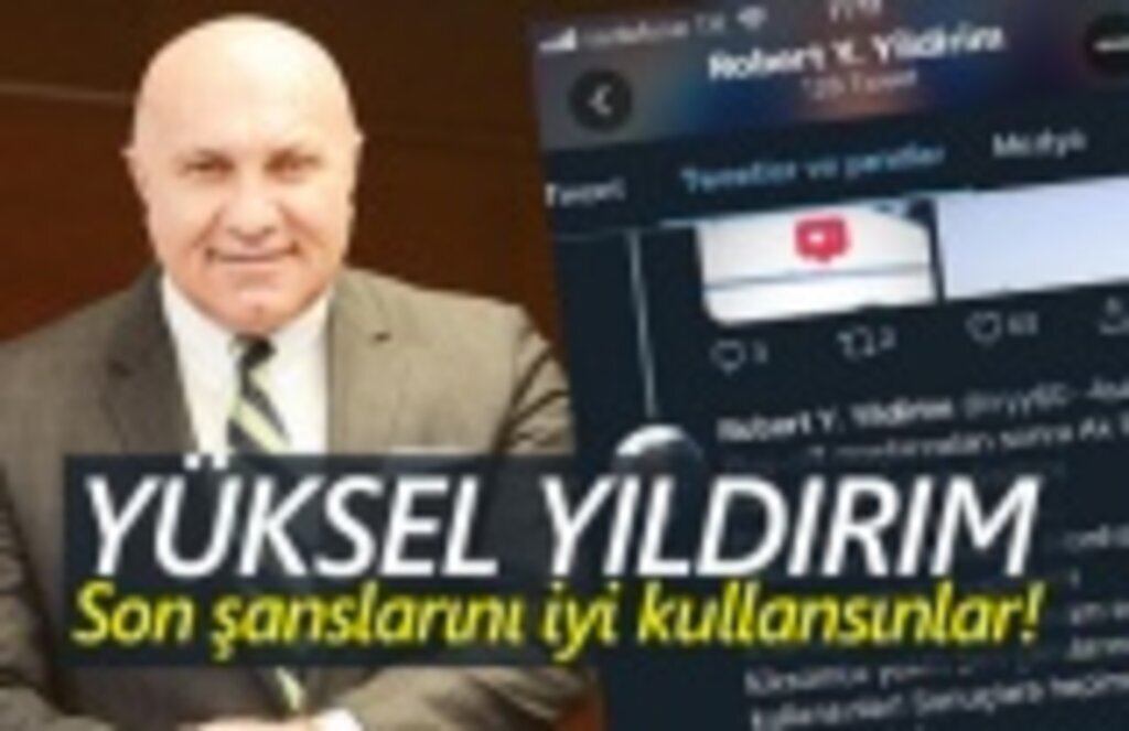 Yüksel Yıldırım'dan sert gönderme: Sonuçlara hepimiz katlanacağız!