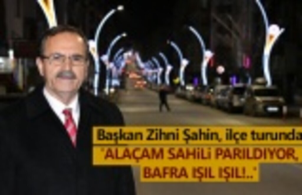 Zihni Şahin: Hizmet yarışı hız kesmeden devam