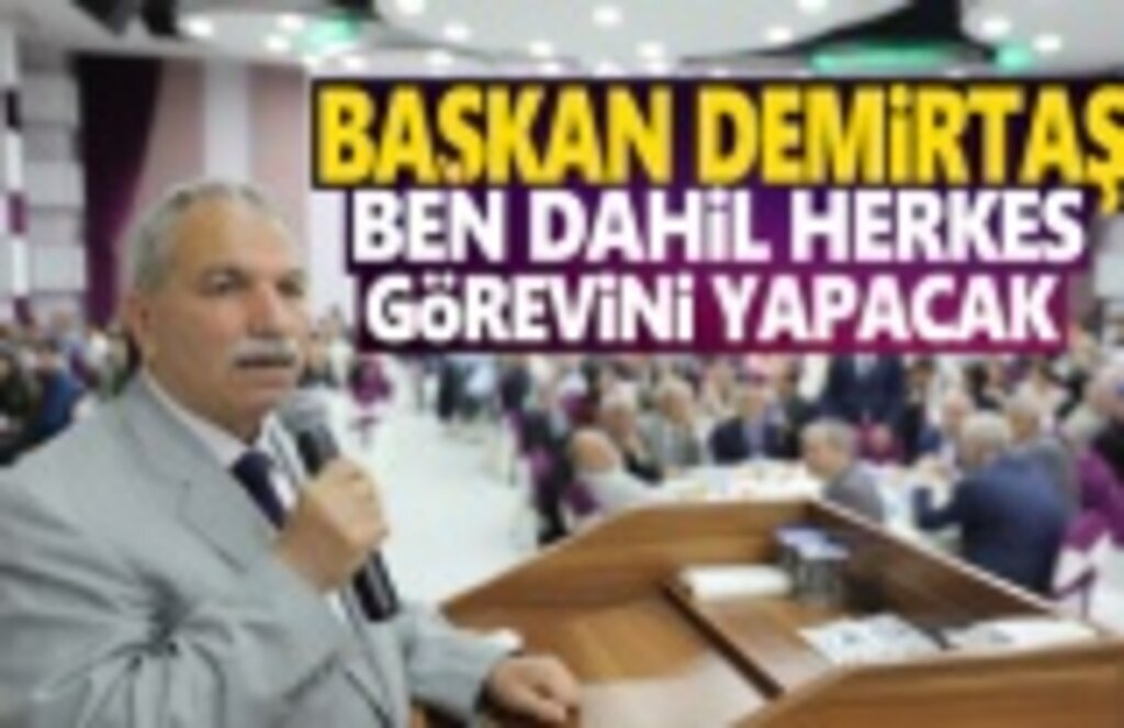 Başkan Demirtaş, Personeli İle İftar Yemeğinde Buluştu