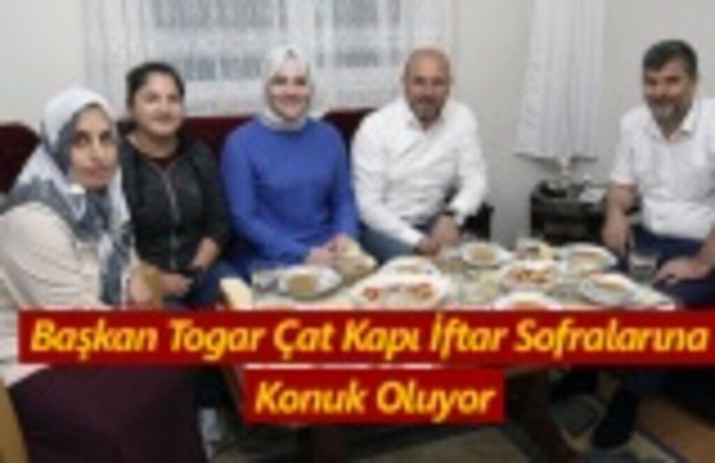 Başkan Togar Tekkeköylülerin iftar sofrasına misafir oluyor