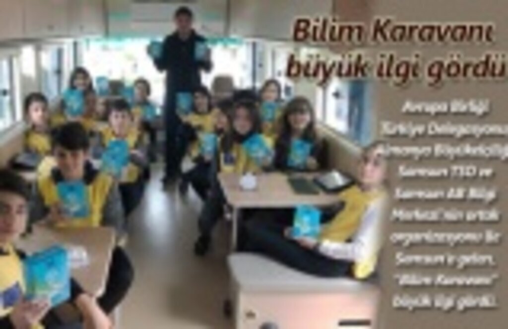 Bilim Karavanı büyük ilgi gördü